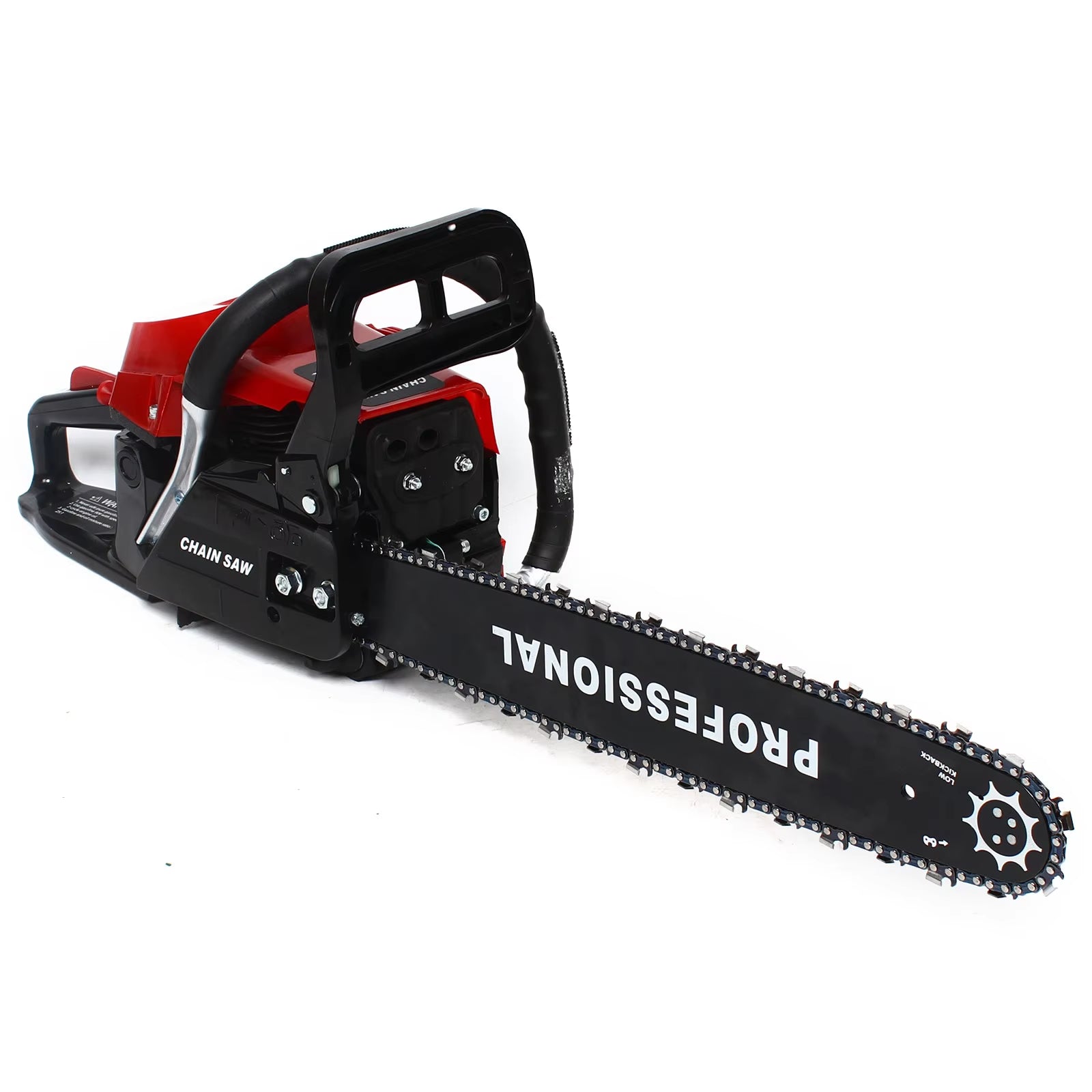 Gasoline Powered Chainsaw 2 Stroke 62CC 20" Gasoline Chain Cycle Engine Wood Cutting Gas Chain Saw