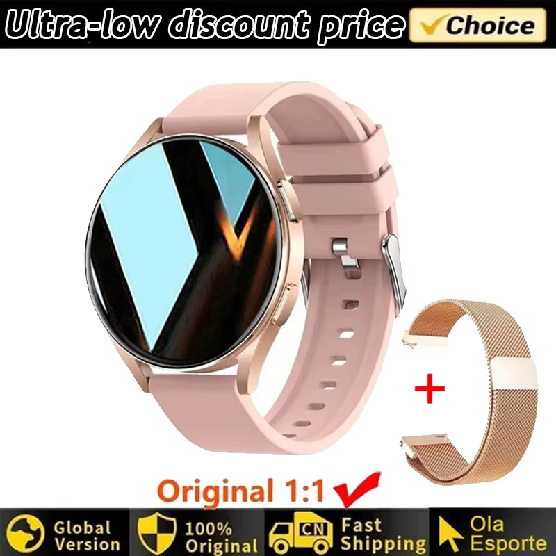 For Samsung Galaxy Watch Gt1 New Sports Smart Watch Men Amoled Always Display Blood Oxygen Monitor Clock BT Talk Smart Watches